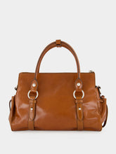 Miu Miu Palisander Shiny Leather Handbag