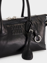 Miu Miu Black Glossy Leather Handbag