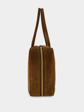 Miu Miu Cocoa Brown Suede Beau Shoulder Bag