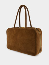 Miu Miu Cocoa Brown Suede Beau Shoulder Bag