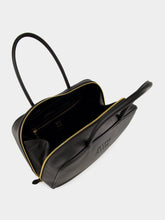 Miu Miu Black Leather Large Beau Bag