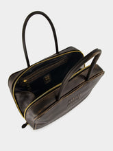 Miu Miu Coffee Brown Beau Nappa Leather Bag