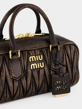 Miu Miu Coffee Arcadie Matelassé Bag