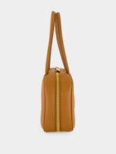 Miu Miu Cognac Medium Leather Top-Handle Bag