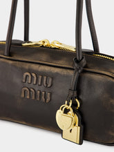 Miu Miu Coffee Brown Beau Leather Bag