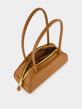 Miu Miu Cognac Brown Beau Small Leather Bag