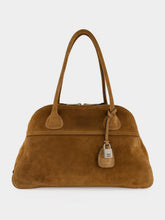 Miu Miu Cocoa Vivant Medium Suede Bag