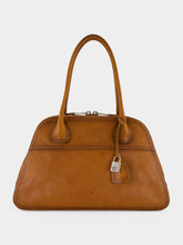 Miu Miu Cognac Vivant Medium Leather Bag