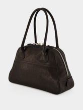 Miu Miu Black Small Vivant Nappa Leather Bowling Bag