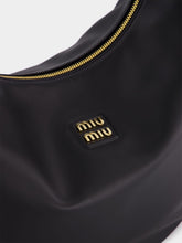 Miu Miu Black Leather Hobo Bag