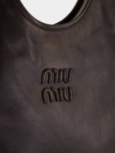 Miu Miu Coffee Brown Ivy Leather Shoulder Bag