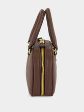 Miu Miu Briarwood Brown Arcadie Leather Mini Bag