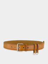 Miu Miu Cognac Brown Leather Utility Belt