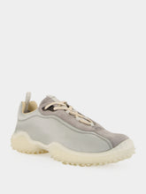 Miu Miu Cloudy Gray Technical Suede Sneakers