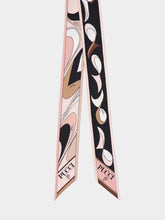 Pucci Onde and Pesci Print Silk Twill Carré