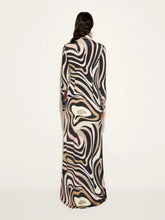 Pucci Marmo Print Long Fitted Dress
