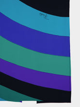 Pucci Emerald Printed Viscose Maxi Skirt