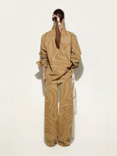 Pucci Marmo Print Canvas Jacket in Taupe