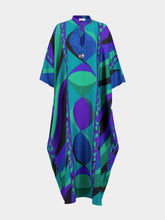Pucci Emerald Pesci Print Loose Fit Kaftan