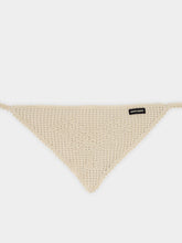 Miu Miu Talco Crochet Cotton Hair Band