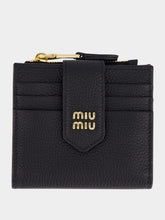 Miu Miu Black Small Leather Wallet
