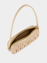 Miu Miu Powder Pink Matelassé Nappa Shoulder Bag