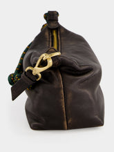 Miu Miu Coffee Brown Spirit Leather Pouch