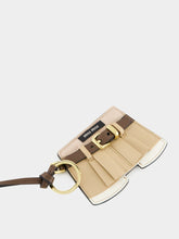 Miu Miu Cord Leather Mini Skirt Keychain