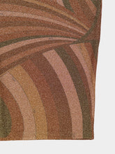 Pucci Iride Print Lamé Jersey Midi Skirt