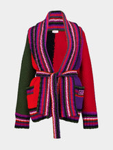 Pucci Oversized Colorblock Cardigan