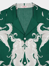 Valentino Garavani Siren Cotton Poplin Bowling Shirt