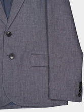 Valentino Garavani Light Grey Linen Neoprene Jacket