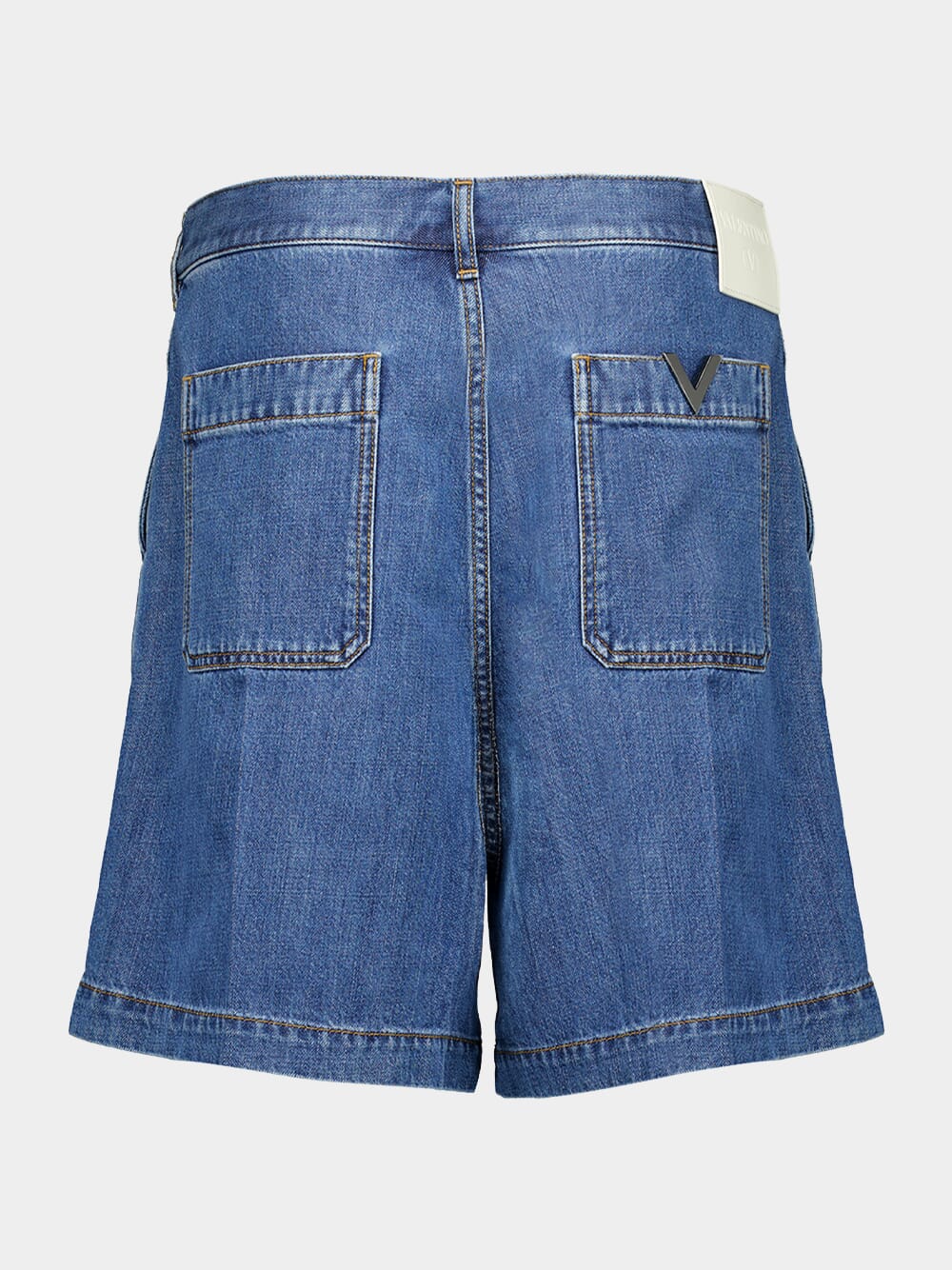 Denim Bermuda Shorts