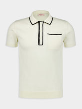 Valentino Garavani Signature VLogo White Polo Shirt