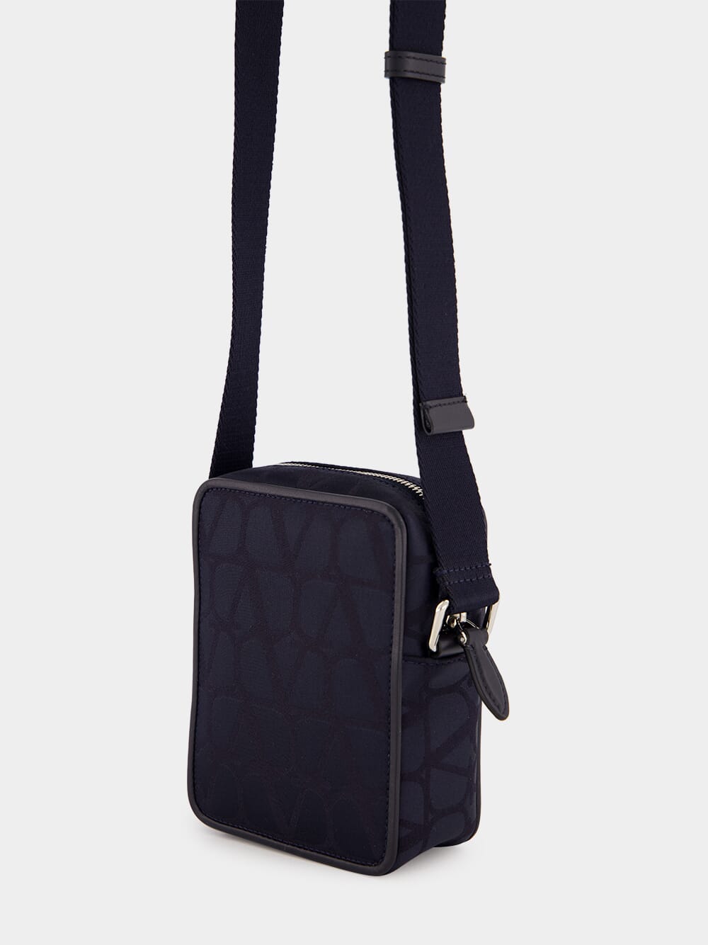 Blue Bag Crossbody Small Jacquard Iconographe