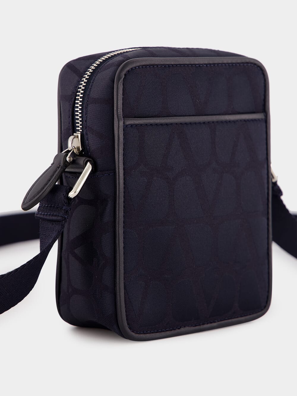 Blue Bag Crossbody Small Jacquard Iconographe