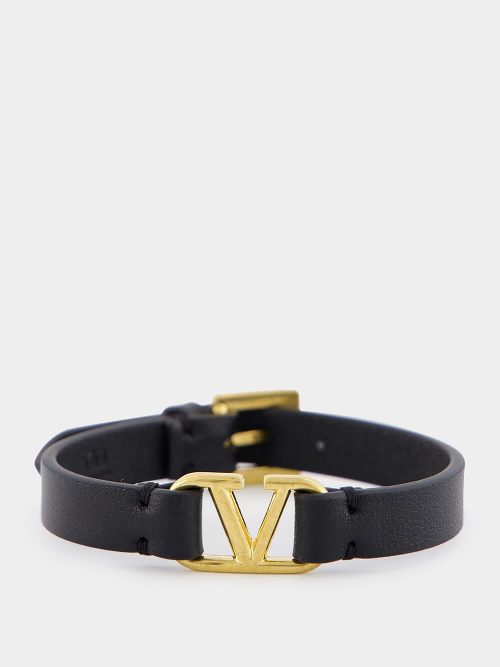 VLogo Signature Leather Bracelet