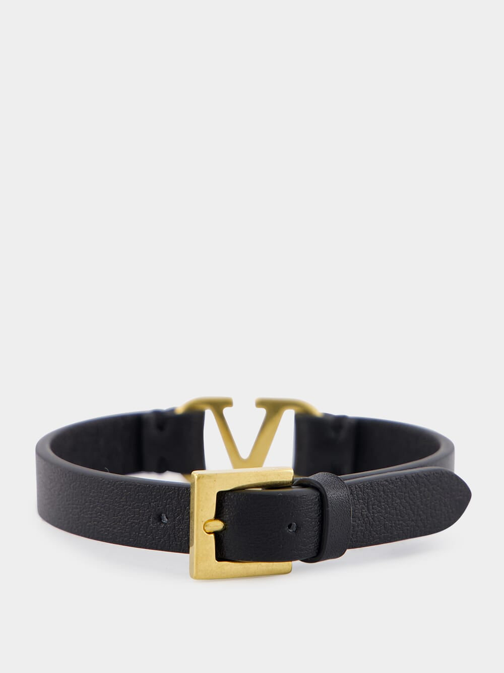 VLogo Signature Leather Bracelet