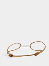 Valentino Garavani Tobacco Vlogo Signature Cotton Bracelet