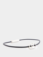 Valentino Garavani Leather Cord Bracelet with Logo