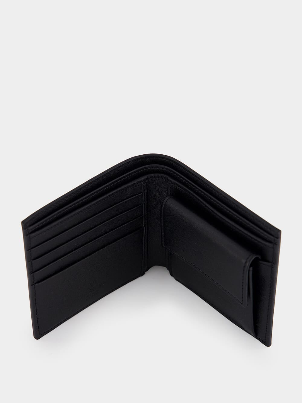 Black Mini Signature Billfold Wallet