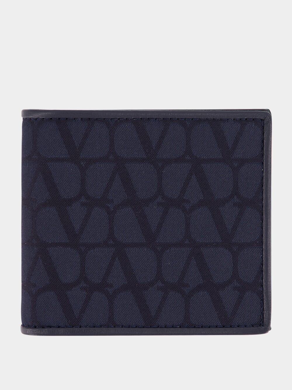 Logo Jacquard Bi-Fold Wallet