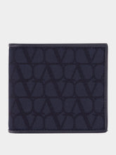 Valentino Garavani Logo Jacquard Bi-Fold Wallet