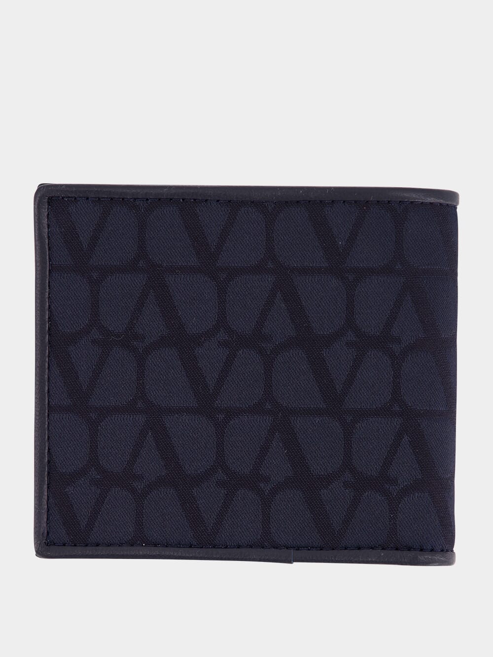 Logo Jacquard Bi-Fold Wallet