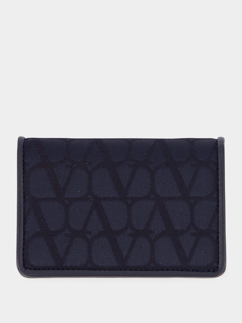 Logo Patterned Bi-Fold Wallet