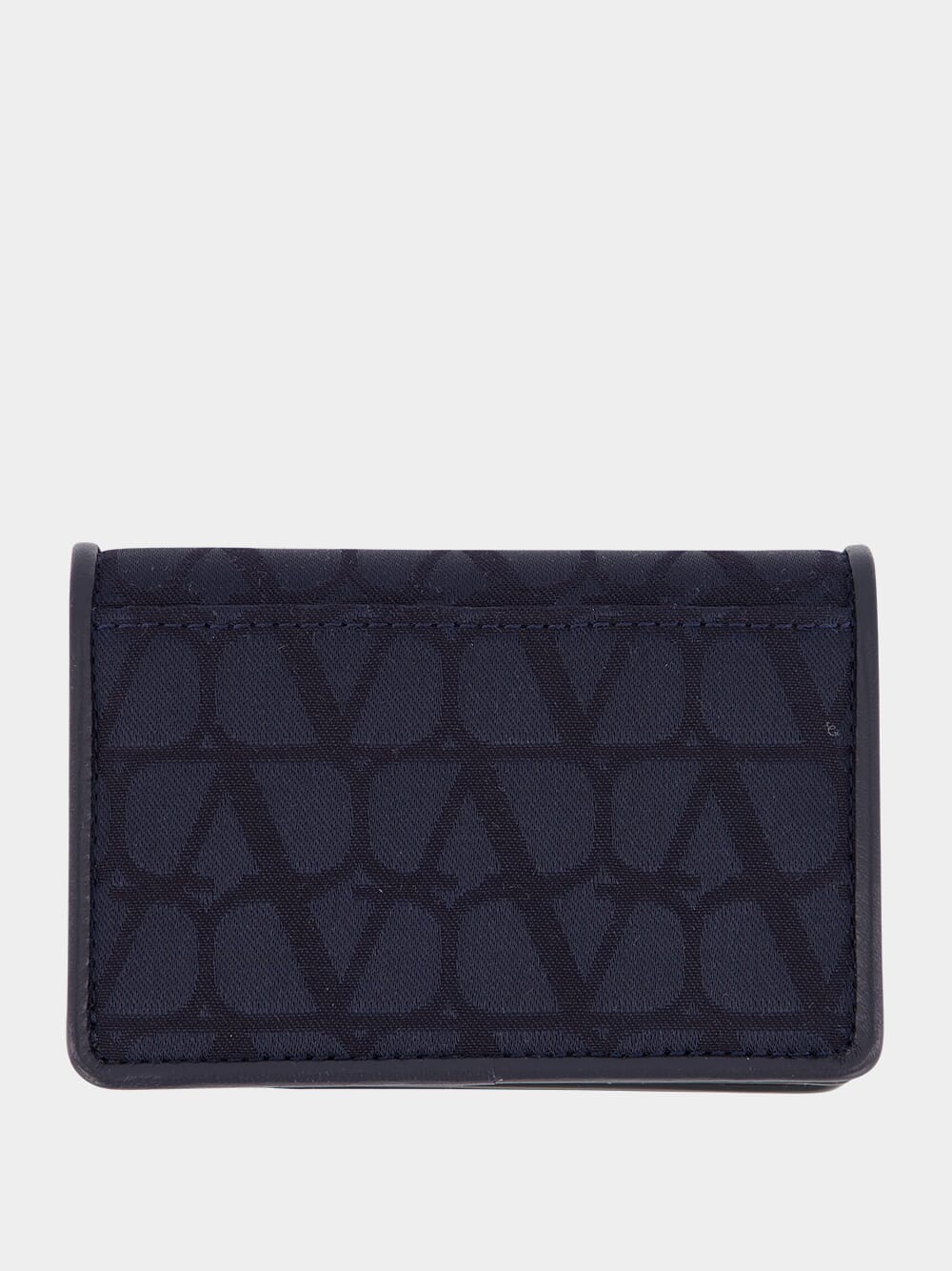 Logo Patterned Bi-Fold Wallet