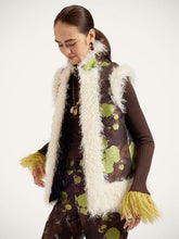 La DoubleJ Devon Brown Sleeveless Folk Jacket