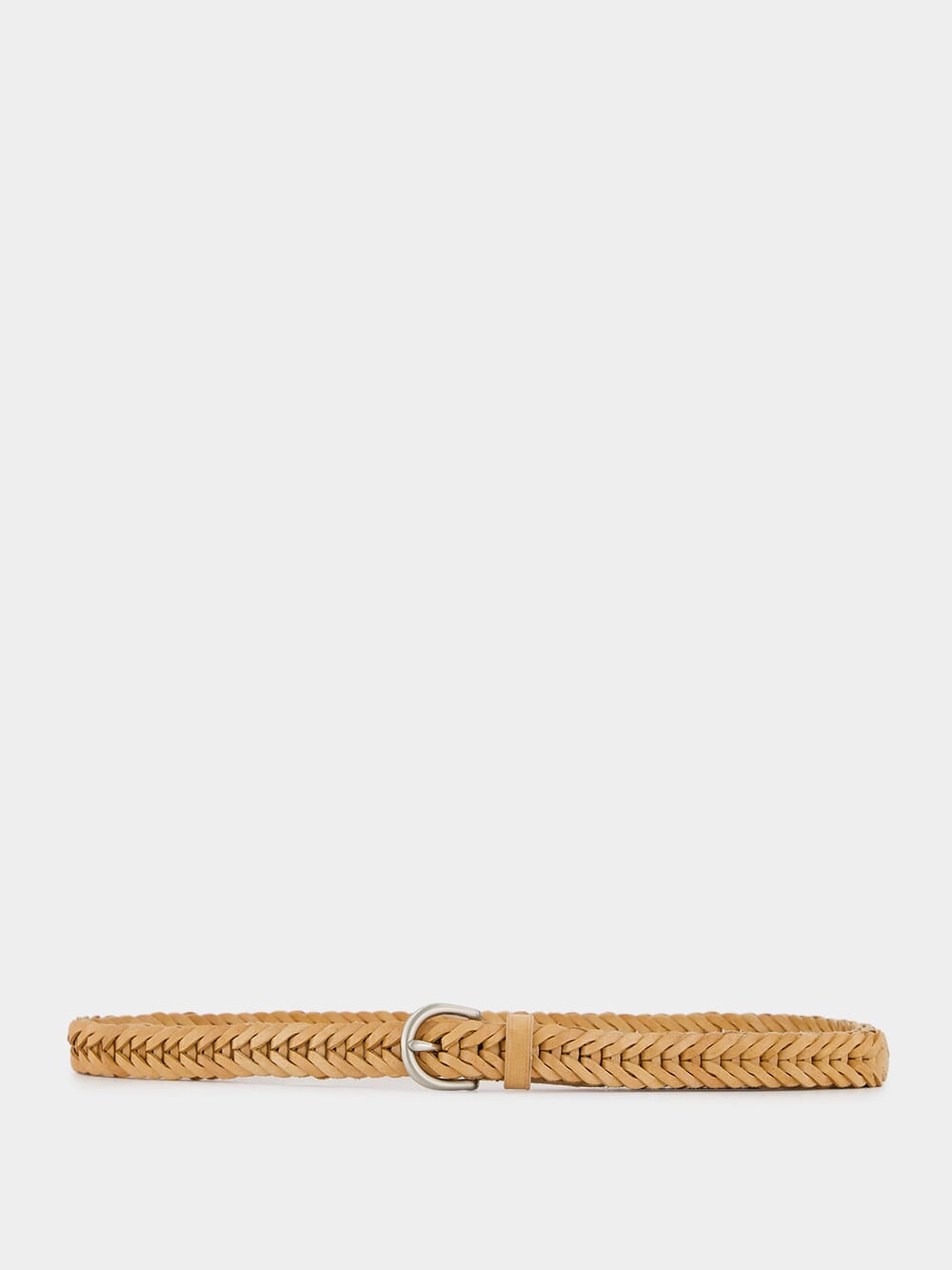 Handwoven Beige Belt