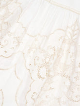 Zimmermann Daylight Linen Maxi Skirt in Cream