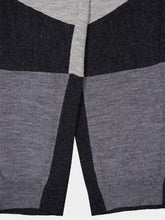 Stella McCartney Grey Colour-Blocked Knit Trousers